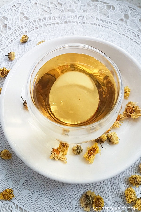 Chrysanthemum tea benefits and recipe